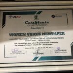 WomenVoices Honored For Championing Women’s Issues