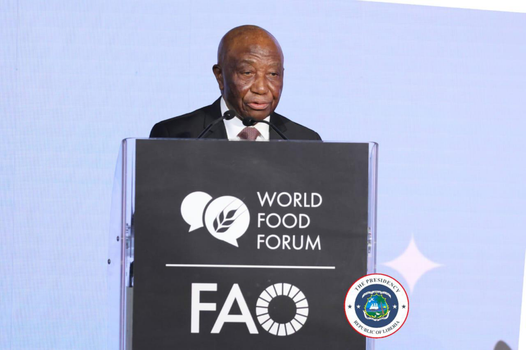 “Liberia stands ready to contribute to this global movement for food security”