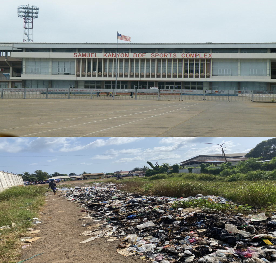 SKD Sports Complex Dwells In Garbage  