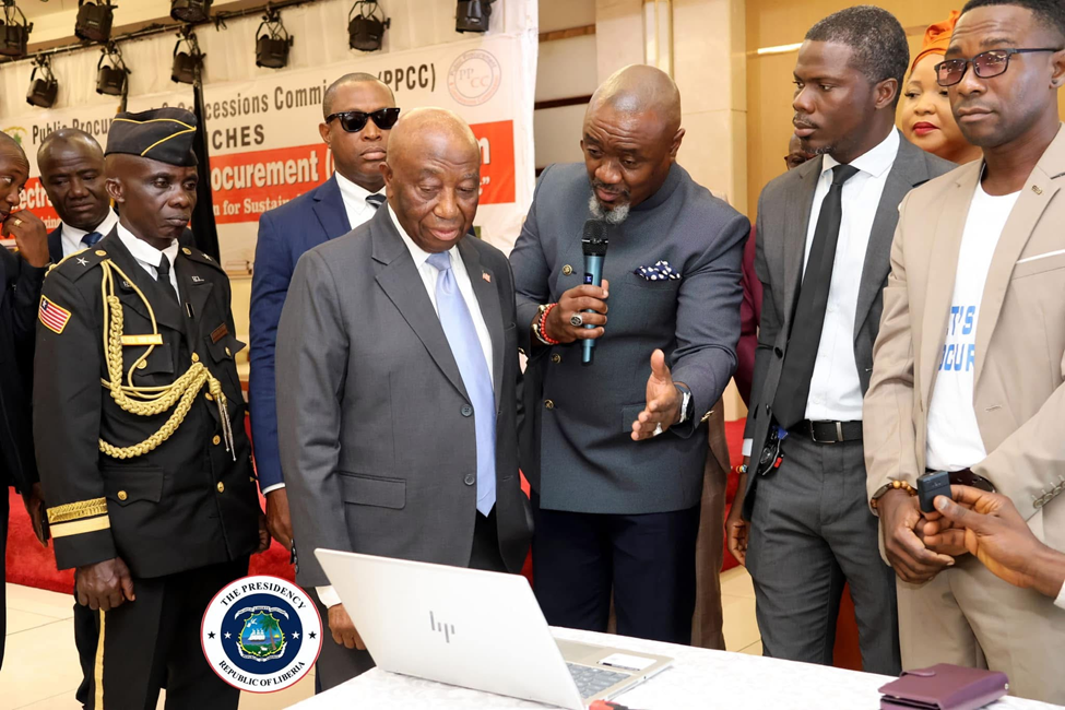 Pres. Boakai Launches Electronic Government Procurement (e-GP) System