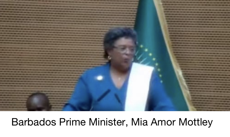 Barbados Prime Minister Delivers an Inspiring Speech at AU 38th Summit